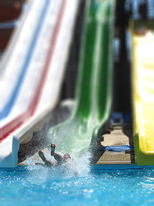 ภาพนิ่ง, สระว่ายน้ำ, สระว่ายน้ำกลางแจ้ง, สไลด์น้ำ, บันทึกการจัดส่ง, ความสุข, สวนน้ำ