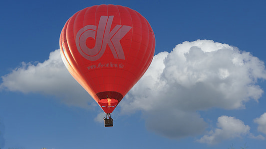 balon na vroč zrak, heissluftballon vožnjo, balon, nebo, zračni športi, Ride v balonom, letala