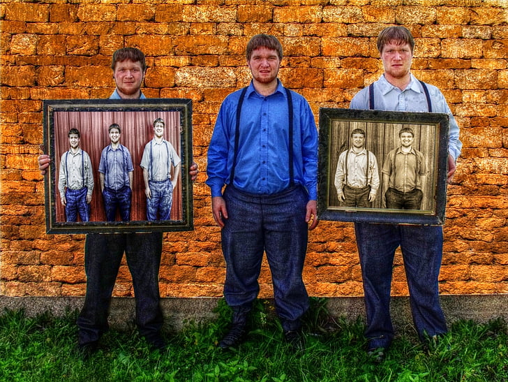 Amish, αδελφοί, εικόνες