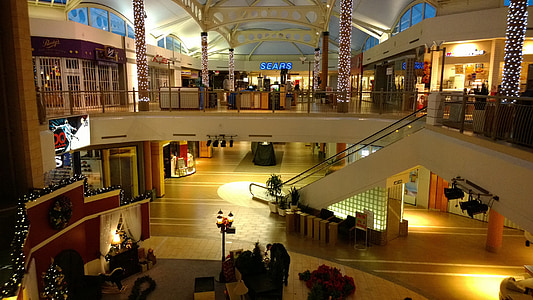 Pusat perbelanjaan, Mall, Vancouver, dekorasi interior, desain interior, Toko, belanja