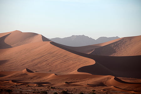 나미비아, 사막, 모래, 모래 언덕, 먼지, 가뭄, 사하라