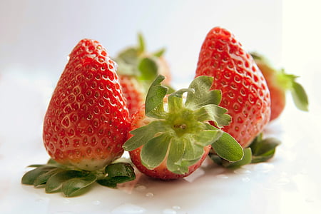 maasikad, puuviljad, toidu, suvel, maitsev, puu, Armas