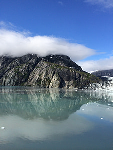 Alaska, sông băng, bầu trời, băng, cảnh quan, công viên, Thiên nhiên