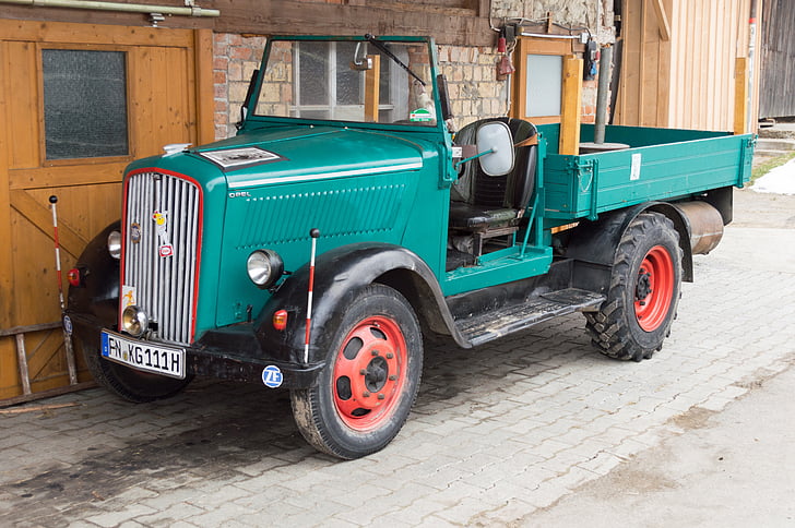 oldtimer, Opel, truk