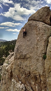 rock climbing, climbing, summit, difficult, challenge, extreme sports, sports
