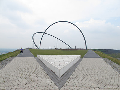 área de Ruhr, obra de arte, escultura, punto de referencia, Alemania, edificio