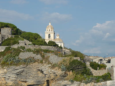 porto venere, church of san pietro, coast