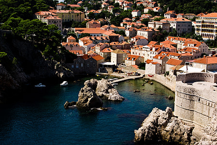 Croatie (Hrvatska), mer, eau, été, Adriatique, l’Europe, bleu