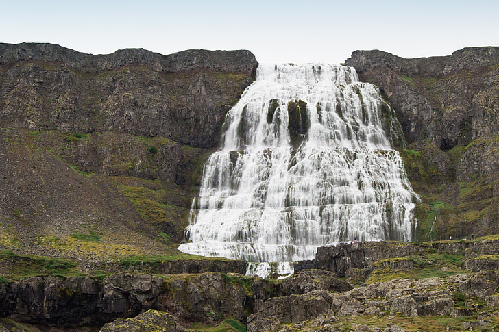 滝, アイスランド, 150 m