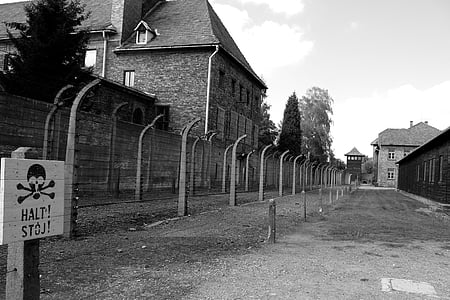 Auschwitz, Polen, koncentrationslejr, Barak