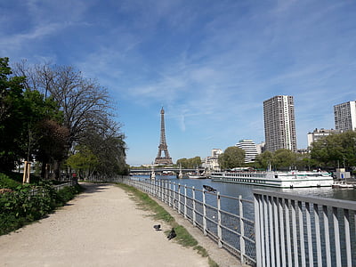 Frankrig, Eiffeltårnet, ferie, rejse, Paris, berømte sted, arkitektur