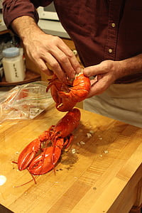 Lobster, varenie, plody mora