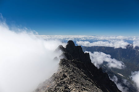 Žandár, Mountain, Severné Alpy, Cloud, Príroda, Horizon, Príroda