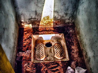 nhà vệ sinh, WC, Loo, lỗ, bẩn, Tunisia, Cộng hòa tunisia