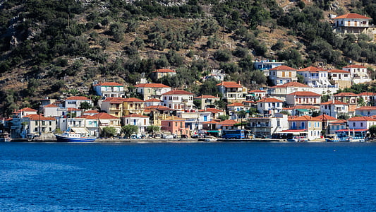 Ayia kyriaki, falu, Görögország, Pelio, félsziget, magnézia, Hellas