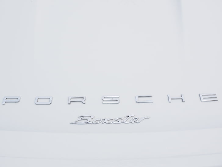 Порше, надпись, Boxster, Porsche boxster, Марка автомобиля, бренд, товарные знаки
