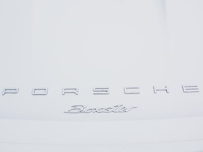 Порше, надпись, Boxster, Porsche boxster, Марка автомобиля, бренд, товарные знаки