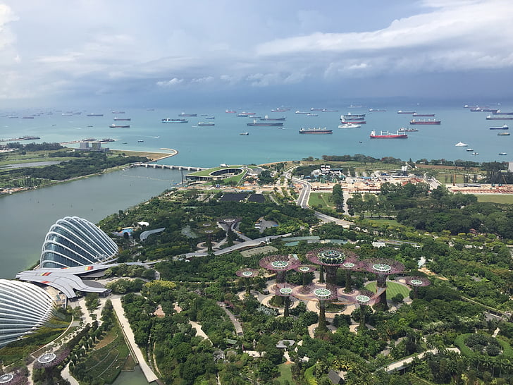 Singapur, Asya, seyahat, backpacker, Metropolis, underwaygs, tatil