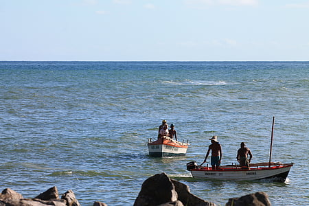 kalandus, Kalastamine, kalapüügi paat, kalurid, Litoral, Ocean, märts