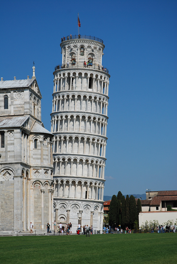 pisa, italy, italia, baptistery, tuscany, the leaning tower, travel