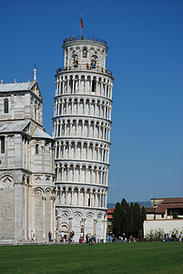 比萨, 意大利, 意大利, 洗礼, 托斯卡纳, 倾斜的塔, 旅行