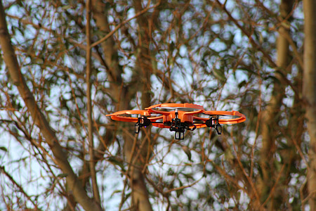 Drone, flygande objekt, fluga, modell, fjärrstyrda, flygande, luften fordon