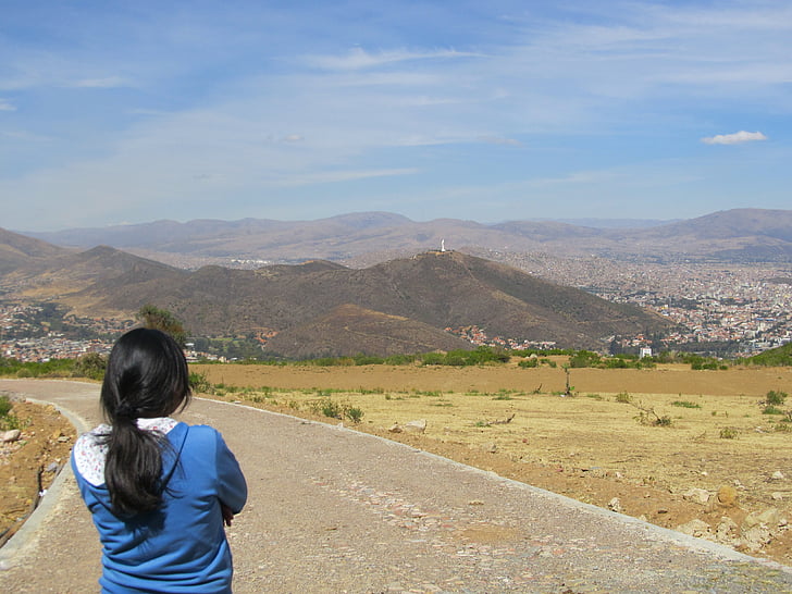 Gadis, remaja, Bolivia, Kristus concordia