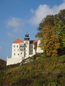 Castelo de Pieskowa skała, Castelo, edifício, Polônia, Monumento, o Museu, arquitetura