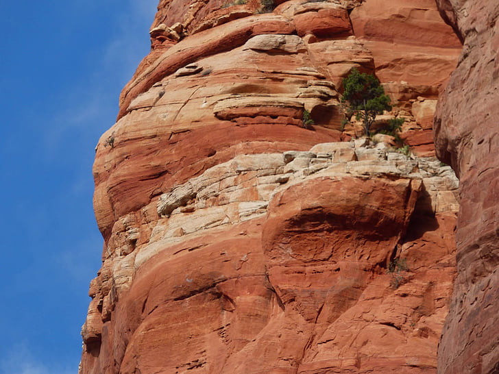 Sedona, rød stein, kunst, geografi, Arizona, naturlige former, natur