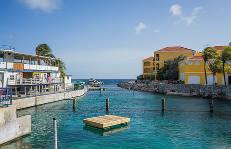 Curaçao, Caraïbes, île, mer, Néerlandais, Tropical, océan