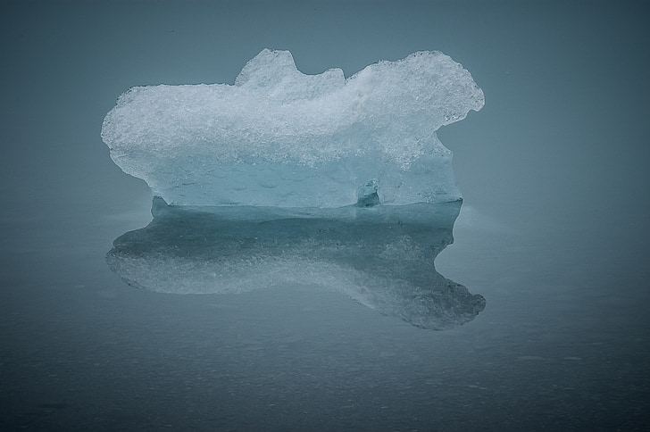 jää skulptuur, loodus, külmutatud, vee, Island, jää, meeleolu