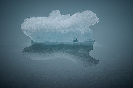 buz heykeli, doğa, donmuş, su, İzlanda, buz, ruh hali