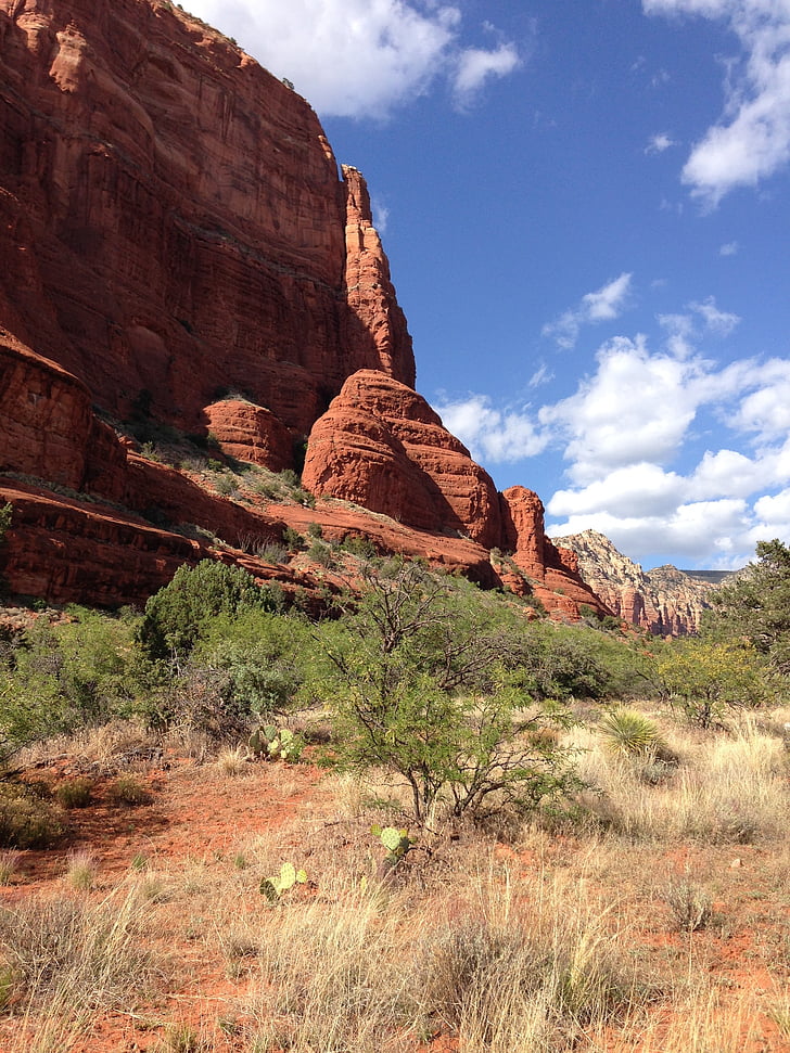 Arizona, Sedona, landskab, Rock - objekt, klippeformation, natur, geologi