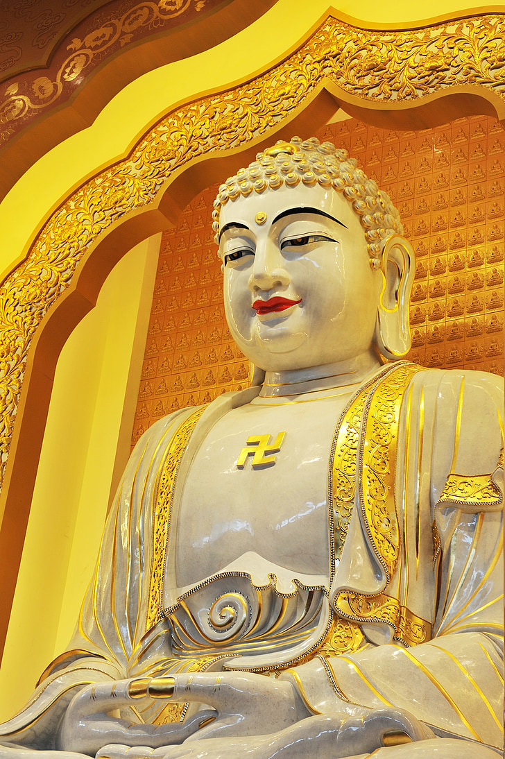 China, jiangsu Yixing, estátuas de Buda