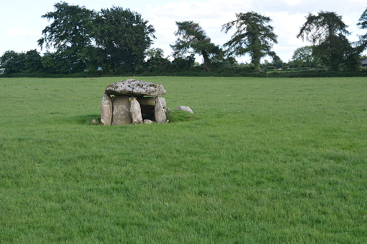 gravesite, Hnědý vrch, Irsko, prehistorický, místo uctívání, megalitické, County cork