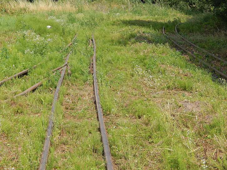 narrow-gauge railway, tracks, rails