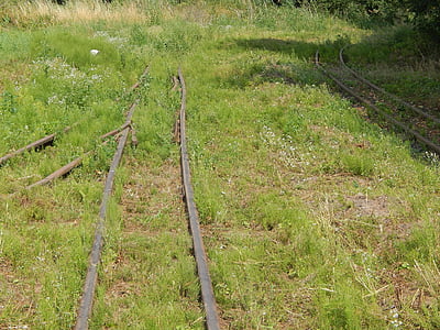 ferroviária de bitola, faixas, trilhos
