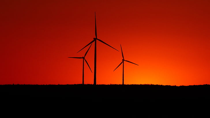 milieutechnologie, huidige, windräder, windenergie, hernieuwbare energie, energie, windenergie
