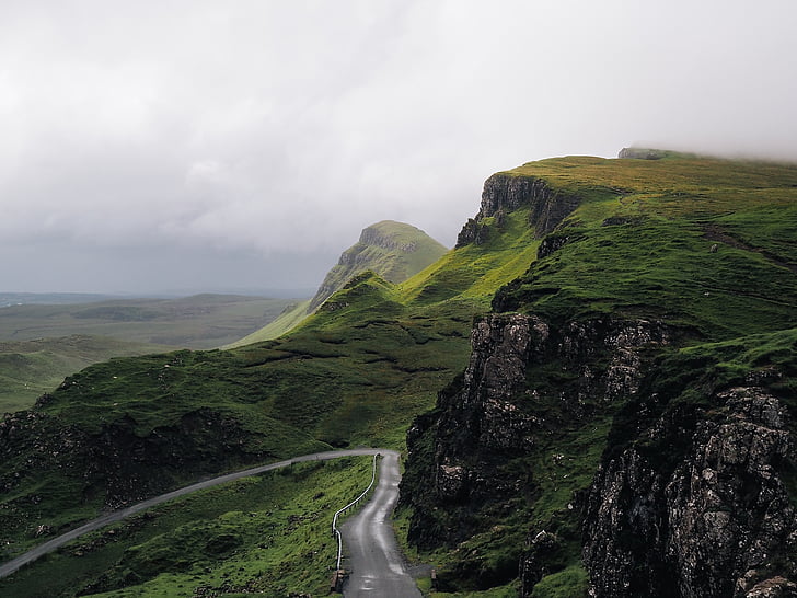 Skotijas kalnieni, kalns, skaista ainava, ainava, dekorācijas, ieleja, Scenic