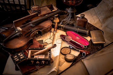 western-style, antique, detective, sherlock holmes, miscellaneous goods, cigar, reasoning