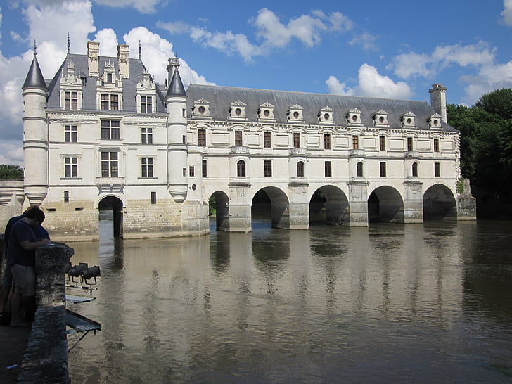 Chenonceau, Loire, Chateau, Francia, arquitectura, Castillo, Turismo