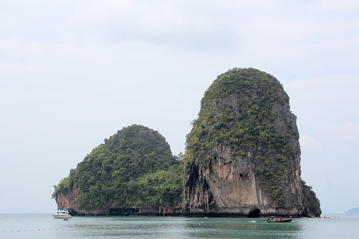 Thailand, Rock, Natur, Meer, Wasser, Urlaub, Blick