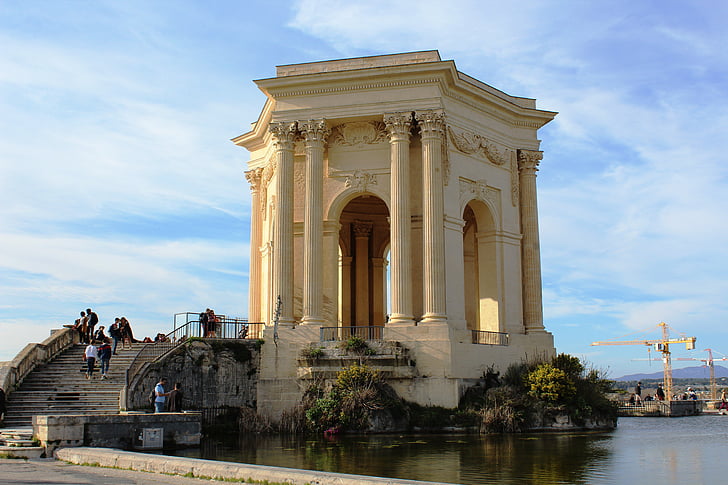 Montpellier, Peyrou, Esplanade, sud de la france, monument, promenade, patrimoine
