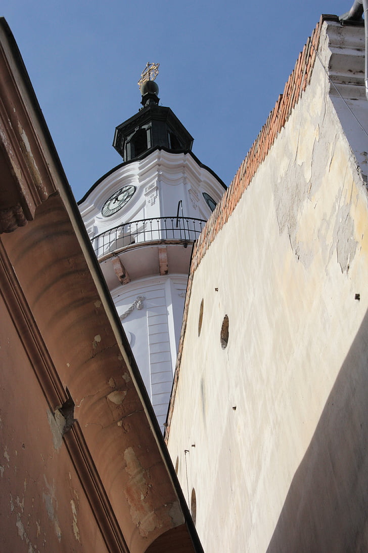līnijas, tornis, Vesprēmas pilsētas padomes loceklis, Ungārija, arhitektūra, baznīca, Eiropa