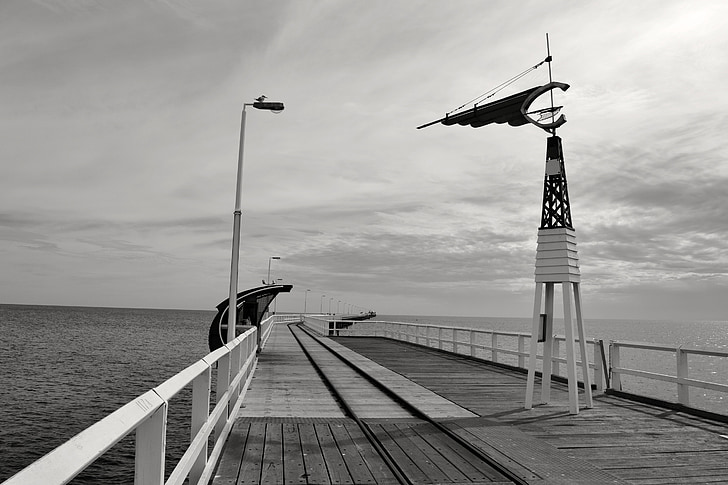 pier, dock, quay, ocean, sea, architecture, architecture design