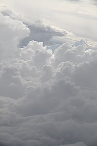 Nuage, les nuages, Aerial, nature, météo, Nuage - ciel, bleu