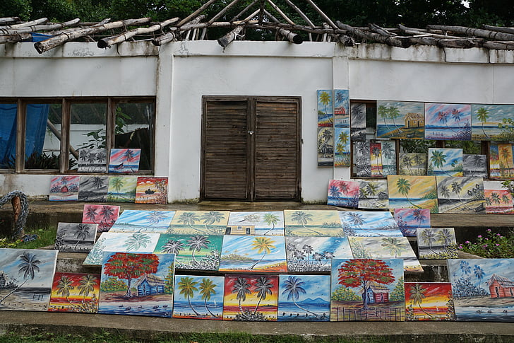 зображення, мистецтво, продавати, Карибський басейн