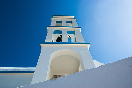 l'església, Grècia, Creta, Santorini, les illes Cíclades, mar Egeu, Oia