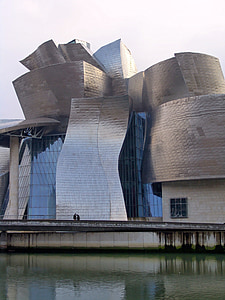 Bilbao, Guggenheim, muzej, potovanje, arhitektura, potovanja, mejnik