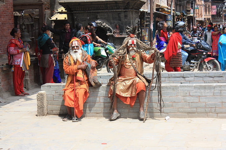 Nepal, Bhaktapur, Hinduismo, tradición, gurú